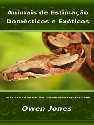 cover image of Animais de Estimação Domésticos e Exóticos